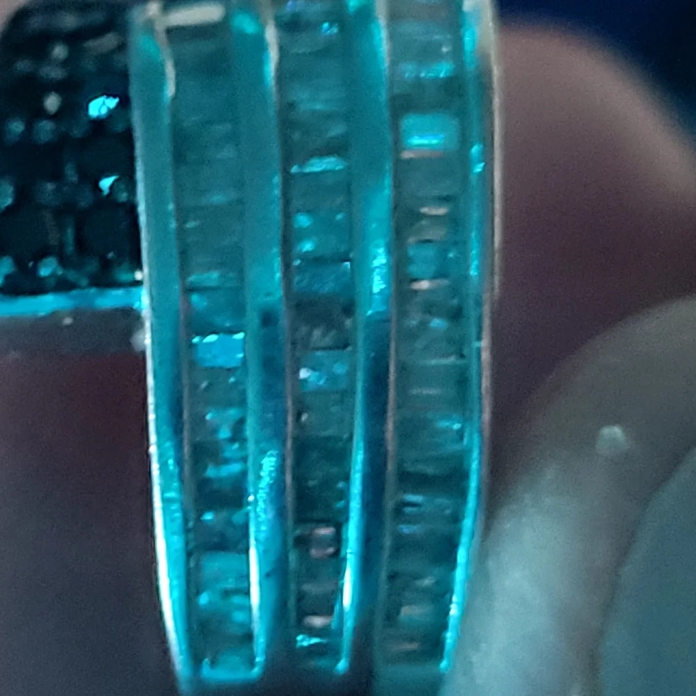 Black/White Diamond Ring Size 9